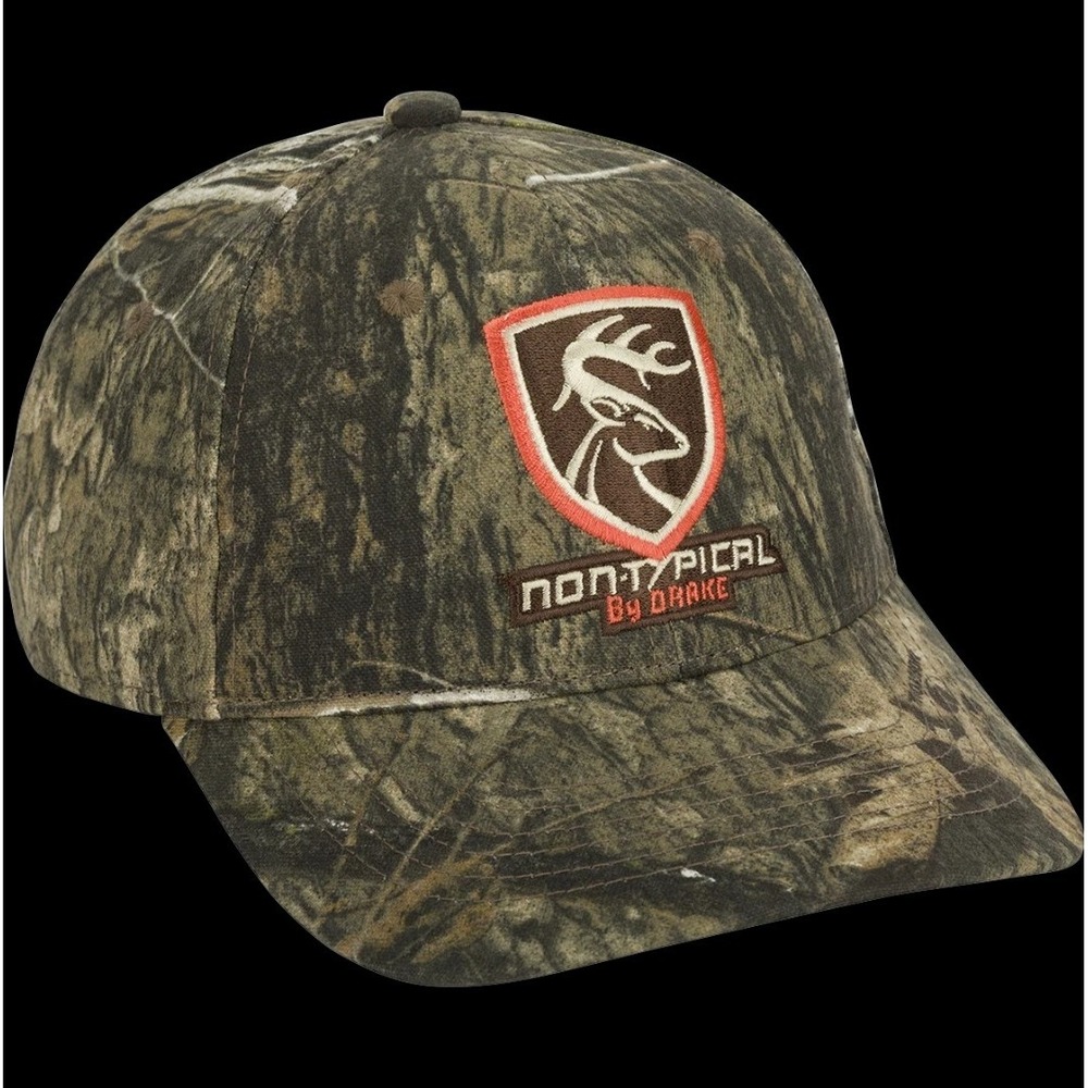 Drake Waterfowl Non Typical Camo‎ Winter Back Hat Trucker Ball Cap Deer Hunting